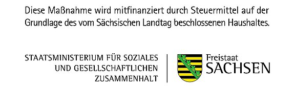 Gefördert vom Freistaat Sachsen