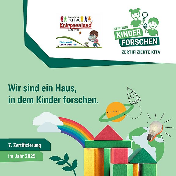 Zertifizierung "Kinder forschen"